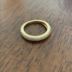 Nadri Cubic Zirconia Gold Ring